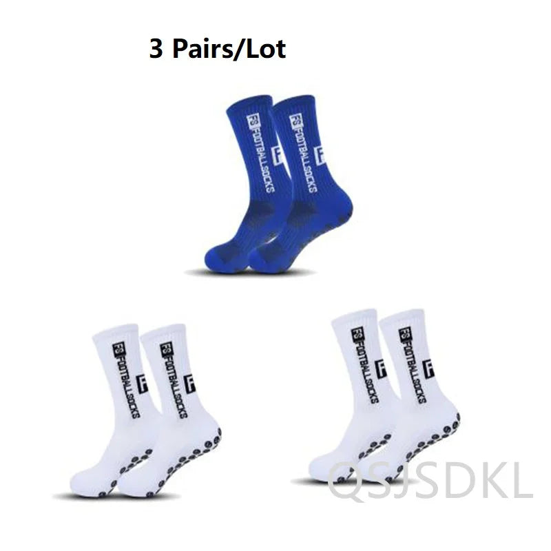 FootballSocks FS™ Sports Grip Socks 6-Pair 