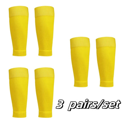 FootballSocks FS™ Sports Sleeves Socks 3-Pair Colored