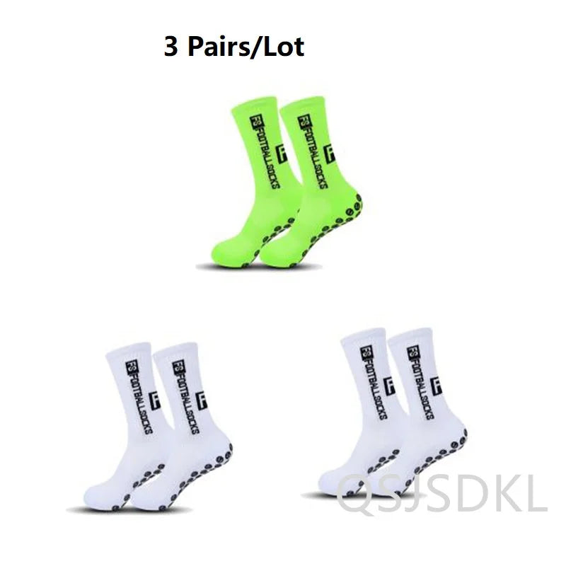 FootballSocks FS™ Sports Grip Socks 6-Pair 