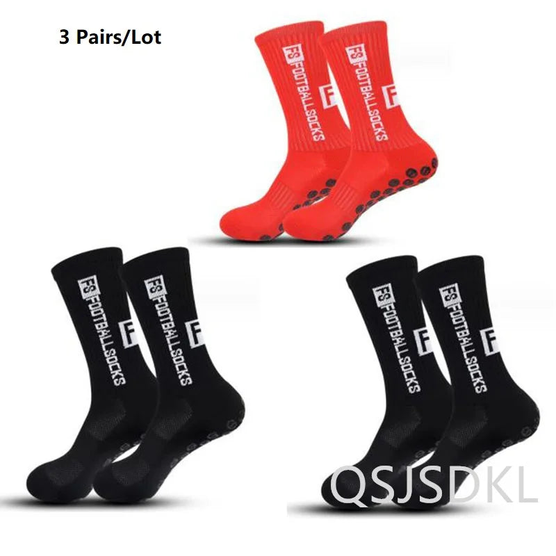 FootballSocks FS™ Sports Grip Socks 6-Pair 