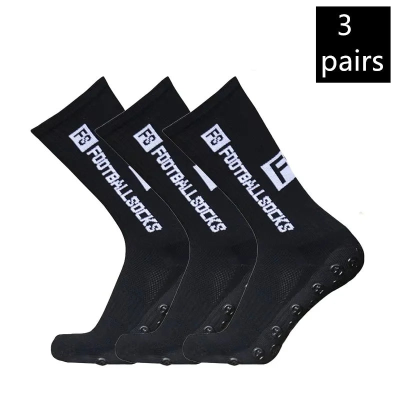 FootballSocks FS™ Sports Grip Socks 6-Pair