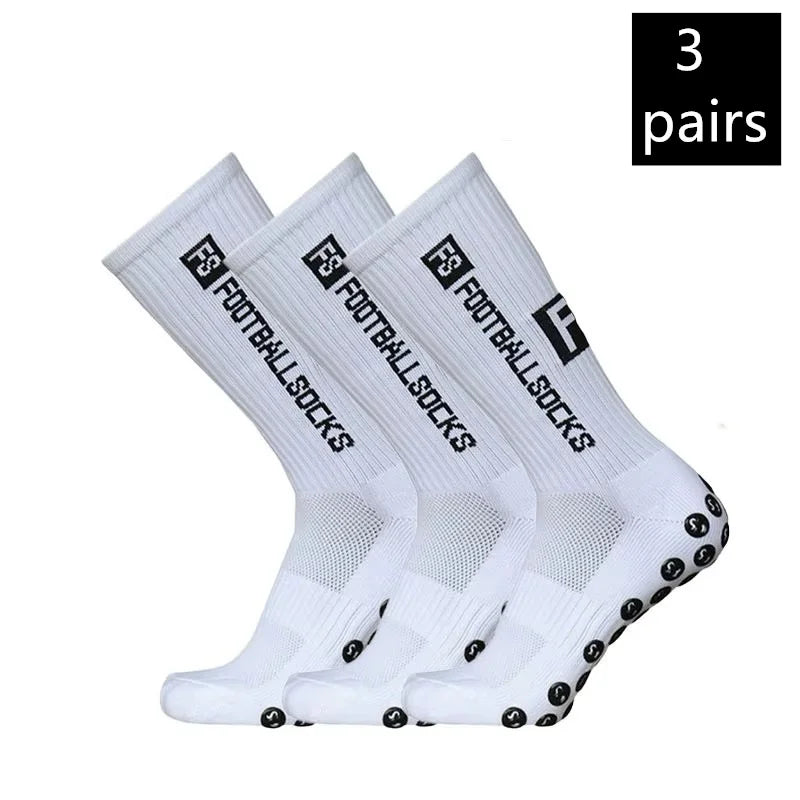 FootballSocks FS™ Sports Grip Socks 6-Pair