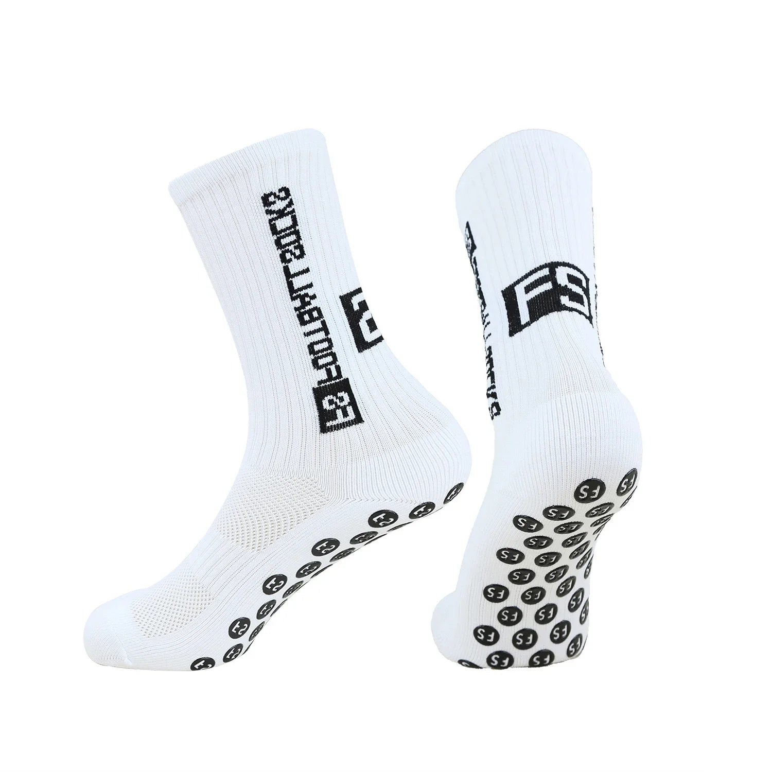 FootballSocks FS™ Sports Grip Socks 6-Pair