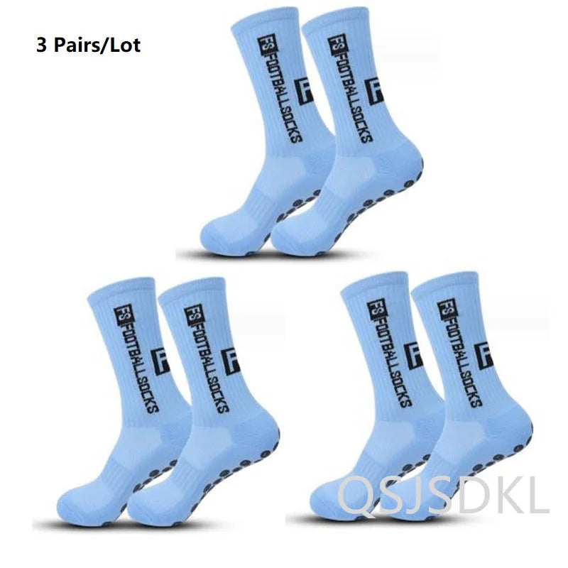 FootballSocks FS™ Sports Grip Socks 6-Pair 